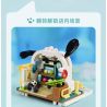 KEEPPLEY K20820 20820 non  CHÓ SANRIO PACHA ĐẤU TRƯỜNG VUI NHỘN bộ đồ chơi xếp lắp ráp ghép mô hình Movie & Game POCHACCO Phim Và Trò Chơi