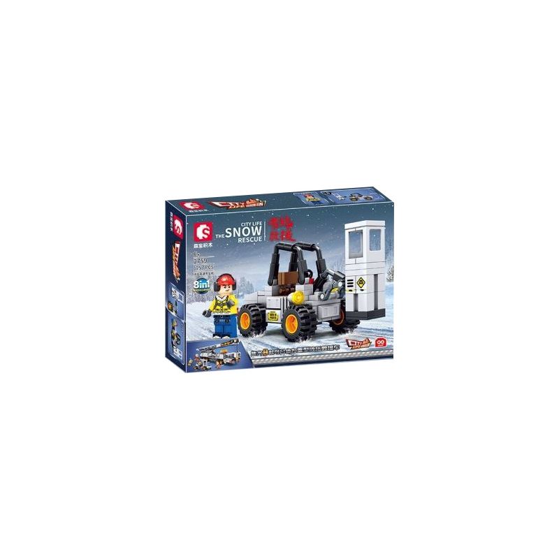SEMBO 2753 2754 2755 2756 2757 2758 2759 2752 non  CỨU HỘ TUYẾT 8 LOẠI XE THỦY LỰC HẠNG NẶNG KẾT HỢP VỚI CON LĂN TANG TRỐNG ĐƠN VẬN CHUYỂN TÀI NGUYÊN CẦN CẨU CONTAINER MÁY CÀY ĐA CHỨC NĂNG BÁNH XÍCH TAY LỒNG PHÁ HOẠI KÉO VÀ NÂNG ĐẦM TỐC ĐỘ CAO bộ đồ chơi xếp lắp ráp ghép mô hình City CITY LIFE THE SNOW RESCUE Thành Phố 993 khối