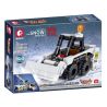 SEMBO 2744 2745 2746 2747 2748 2749 2750 2751 non  CỨU HỘ TUYẾT 8 TỔ HỢP GỒM XE KÉO KHẨN CẤP BỒN ỦI CẦN CẨU ỐNG LỒNG HÀN VẬN TẢI HẠNG NẶNG MÁY XÚC BÁNH LỐP XÍCH bộ đồ chơi xếp lắp ráp ghép mô hình City CITY LIFE THE SNOW RESCUE Thành Phố 730 khối