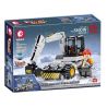 SEMBO 2736 2737 2738 2739 2740 2741 2742 2743 non  CỨU HỘ TUYẾT 8 TỔ HỢP PHƯƠNG TIỆN VẬN CHUYỂN TÀI NGUYÊN HẠNG NẶNG XE TẦM CAO TẢI KHẨN CẤP CẦN CẨU GẮN TRÊN TAY THẲNG MÁY ĐẦM XÚC BÁNH LỐP LẬT DỌN bộ đồ chơi xếp lắp ráp ghép mô hình City CITY LIFE THE SNOW RESCUE Thành Phố 1068 khối