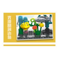 JIESTAR 59220 non  THẾ GIỚI VI MÔ HỘP XEM THÚ CƯNG BÒ SÁT bộ đồ chơi xếp lắp ráp ghép mô hình REPTILE 63 khối