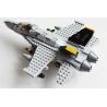 GUDI 600031A 6018 non  MÁY BAY CHIẾN ĐẤU F-18 bộ đồ chơi xếp lắp ráp ghép mô hình Military Army F18 HORNET FIGHTER Quân Sự Bộ Đội 284 khối