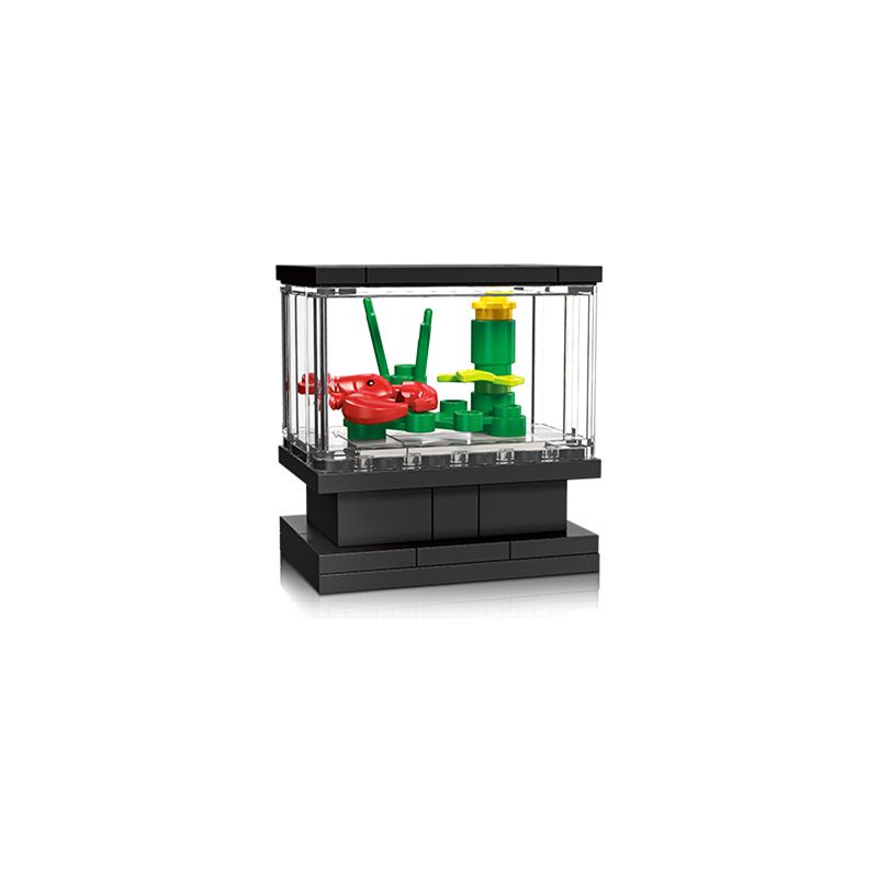 JIESTAR 59218 non  MÔ HÌNH THU NHỎ HỘP XEM TÔM HÙM bộ đồ chơi xếp lắp ráp ghép mô hình LOBSTER 29 khối