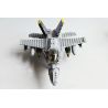 GUDI 600031A 6018 non  MÁY BAY CHIẾN ĐẤU F-18 bộ đồ chơi xếp lắp ráp ghép mô hình Military Army F18 HORNET FIGHTER Quân Sự Bộ Đội 284 khối