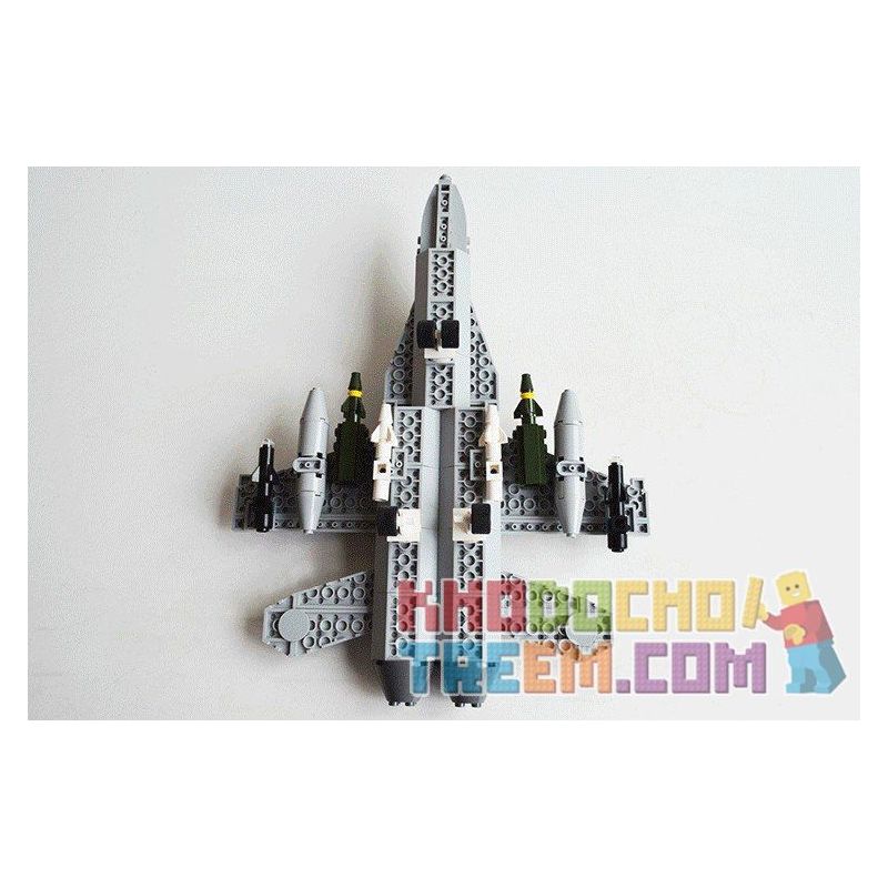 GUDI 600031A 6018 non  MÁY BAY CHIẾN ĐẤU F-18 bộ đồ chơi xếp lắp ráp ghép mô hình Military Army F18 HORNET FIGHTER Quân Sự Bộ Đội 284 khối