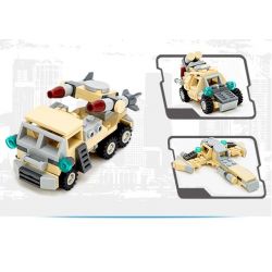 ZEPHYR KNIGHT 007 MỤC TIÊU XE KHÔNG GIAN bộ đồ chơi xếp lắp ráp ghép mô hình City TARGET SPACE VEHICLE Thành Phố 26 khối