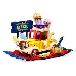 GEKKOSHA 801103 non  ẢO TƯỞNG CỦA TRÁI TIM NGÔI NHÀ MA THUẬT VUI NHỘN bộ đồ chơi xếp lắp ráp ghép mô hình Girl MAKE FUN MAGICHOUSE Con Gái 847 khối