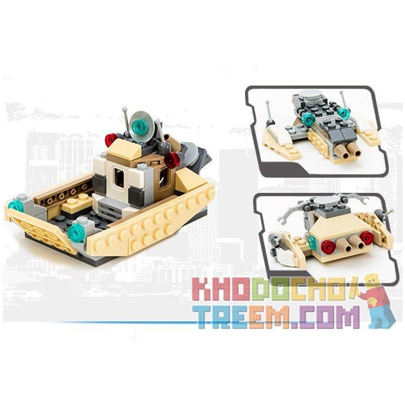 ZEPHYR KNIGHT 007 MỤC TIÊU XE KHÔNG GIAN bộ đồ chơi xếp lắp ráp ghép mô hình City TARGET SPACE VEHICLE Thành Phố 26 khối