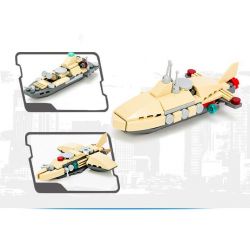 ZEPHYR KNIGHT 007 MỤC TIÊU XE KHÔNG GIAN bộ đồ chơi xếp lắp ráp ghép mô hình City TARGET SPACE VEHICLE Thành Phố 26 khối