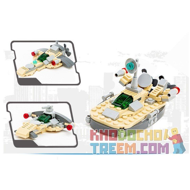 ZEPHYR KNIGHT 007 MỤC TIÊU XE KHÔNG GIAN bộ đồ chơi xếp lắp ráp ghép mô hình City TARGET SPACE VEHICLE Thành Phố 26 khối