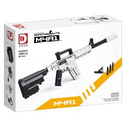 DK 2004 non  SÚNG CARBINE COLT M4A1 CỦA MỸ bộ đồ chơi xếp lắp ráp ghép mô hình  Kỹ Thuật Công Nghệ Cao Mô Hình Phương Tiện 1988 khối