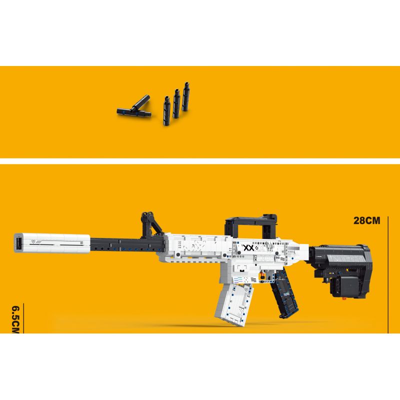 DK 2004 non  SÚNG CARBINE COLT M4A1 CỦA MỸ bộ đồ chơi xếp lắp ráp ghép mô hình  Kỹ Thuật Công Nghệ Cao Mô Hình Phương Tiện 1988 khối
