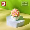 DK 3017 non  CỬA HÀNG HOA CÂY CẢNH THIÊN THẦN TÌNH YÊU bộ đồ chơi xếp lắp ráp ghép mô hình Flowers 96 khối