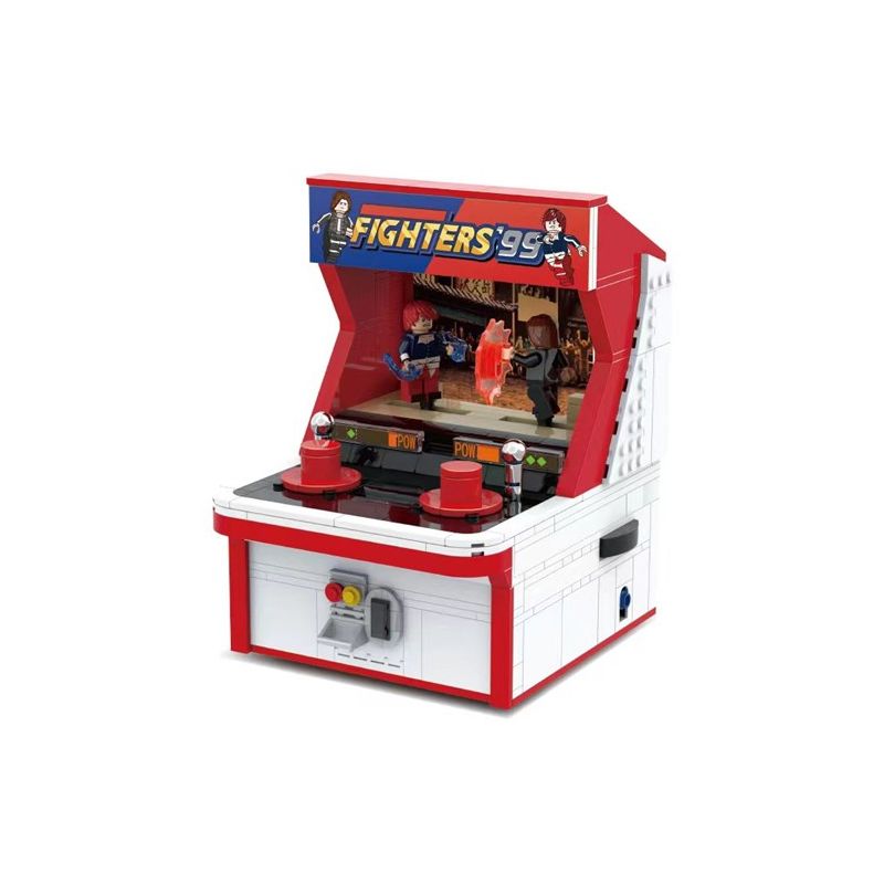 DK 5010 non  ARCADE CHIẾN ĐẤU VÔ ĐỊCH QUYỀN ANH bộ đồ chơi xếp lắp ráp ghép mô hình FIGHTERS 99 771 khối