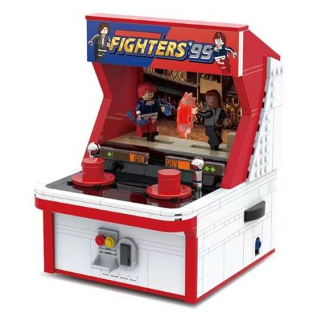 DK 5010 non  ARCADE CHIẾN ĐẤU VÔ ĐỊCH QUYỀN ANH bộ đồ chơi xếp lắp ráp ghép mô hình FIGHTERS 99 771 khối