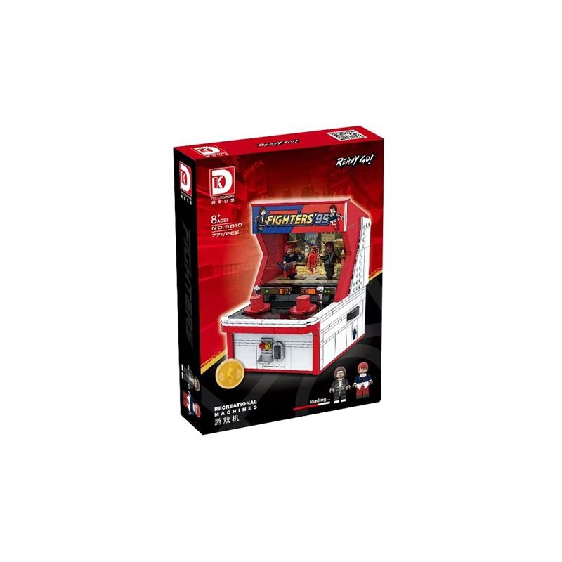 DK 5010 non  ARCADE CHIẾN ĐẤU VÔ ĐỊCH QUYỀN ANH bộ đồ chơi xếp lắp ráp ghép mô hình FIGHTERS 99 771 khối