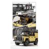 HAPPY BUILD PANGU YC-23029 23029 YC23029 non  HỘI THẢO YUJI LAND ROVER DEFENDER tỷ lệ 1:8 bộ đồ chơi xếp lắp ráp ghép mô hình ROCK GLGAN OFF-ROAD VEHICLE 3380 khối