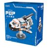 JAKI JK8507 8507 non  SPACE FUN MÁY BAY THÁM HIỂM KHÔNG GIAN bộ đồ chơi xếp lắp ráp ghép mô hình SPACE EXPLORATION SHUTTLE