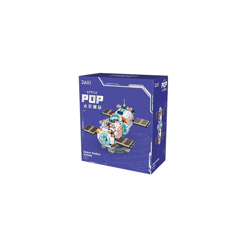 JAKI JK8506 8506 non  KHÔNG GIAN VUI NHỘN TRẠM VŨ TRỤ GALAXY bộ đồ chơi xếp lắp ráp ghép mô hình SPACE STATION