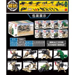 LE YI 72001 non  LỰC LƯỢNG ĐẶC NHIỆM QUÂN SỰ 8 MÔ HÌNH bộ đồ chơi xếp lắp ráp ghép mô hình Military Army Quân Sự Bộ Đội