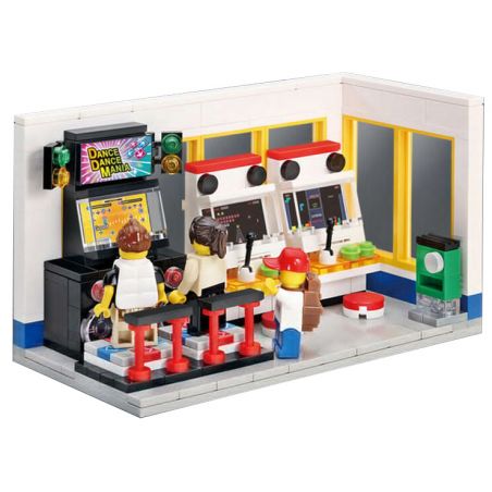 OXFORD BM35210 35210 non  PHÒNG CHƠI GAME bộ đồ chơi xếp lắp ráp ghép mô hình City GAME ROOM Thành Phố