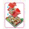 OXFORD DR3701 3701 non  NGÔI NHÀ CỦA DOREMON bộ đồ chơi xếp lắp ráp ghép mô hình Movie & Game DORAEMON HOUSE Phim Và Trò Chơi 2442 khối