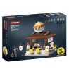 OXFORD BM35234 35234 non  CỬA HÀNG MÌ RAMEN bộ đồ chơi xếp lắp ráp ghép mô hình City RAMEN HOUSE Thành Phố 295 khối