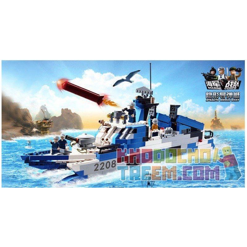 GUDI 8024 non  TÀU TÊN LỬA CAO TỐC TÀNG HÌNH bộ đồ chơi xếp lắp ráp ghép mô hình Military Army STEALTH MISSILE BOAT Quân Sự Bộ Đội 578 khối GUDI 8024 non  TÀU TÊN LỬA CAO TỐC TÀNG HÌNH bộ đồ chơi xếp lắp ráp ghép mô hình Military Army STEALTH MISSILE BOAT Quân Sự Bộ Đội 578 khối