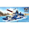 GUDI 8024 non  TÀU TÊN LỬA CAO TỐC TÀNG HÌNH bộ đồ chơi xếp lắp ráp ghép mô hình Military Army STEALTH MISSILE BOAT Quân Sự Bộ Đội 578 khối
