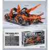 BEAUTY AND 8500 non  APOLLO EVO tỷ lệ 1:10 bộ đồ chơi xếp lắp ráp ghép mô hình  Kỹ Thuật Công Nghệ Cao Mô Hình Phương Tiện 2088 khối