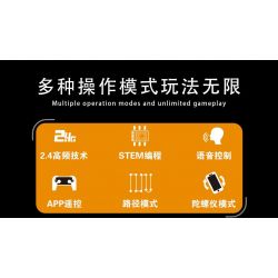 YONG LEXING 11037 non  LẬP TRÌNH ROBOT bộ đồ chơi xếp lắp ráp ghép mô hình  Kỹ Thuật Công Nghệ Cao Mô Hình Phương Tiện 775 khối