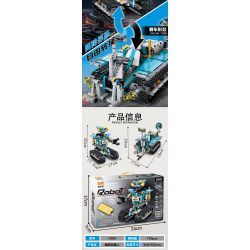 YONG LEXING 11037 non  LẬP TRÌNH ROBOT bộ đồ chơi xếp lắp ráp ghép mô hình  Kỹ Thuật Công Nghệ Cao Mô Hình Phương Tiện 775 khối