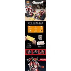 YONG LEXING 11036 non  LẬP TRÌNH ROBOT bộ đồ chơi xếp lắp ráp ghép mô hình  Kỹ Thuật Công Nghệ Cao Mô Hình Phương Tiện 703 khối