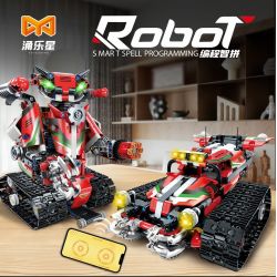 YONG LEXING 11036 non  LẬP TRÌNH ROBOT bộ đồ chơi xếp lắp ráp ghép mô hình  Kỹ Thuật Công Nghệ Cao Mô Hình Phương Tiện 703 khối