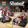 YONG LEXING 11036 non  LẬP TRÌNH ROBOT bộ đồ chơi xếp lắp ráp ghép mô hình  Kỹ Thuật Công Nghệ Cao Mô Hình Phương Tiện 703 khối