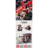 YONG LEXING 11036 non  LẬP TRÌNH ROBOT bộ đồ chơi xếp lắp ráp ghép mô hình  Kỹ Thuật Công Nghệ Cao Mô Hình Phương Tiện 703 khối