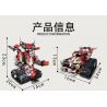 YONG LEXING 11036 non  LẬP TRÌNH ROBOT bộ đồ chơi xếp lắp ráp ghép mô hình  Kỹ Thuật Công Nghệ Cao Mô Hình Phương Tiện 703 khối