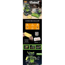 YONG LEXING 11035 non  LẬP TRÌNH ROBOT bộ đồ chơi xếp lắp ráp ghép mô hình  Kỹ Thuật Công Nghệ Cao Mô Hình Phương Tiện 763 khối