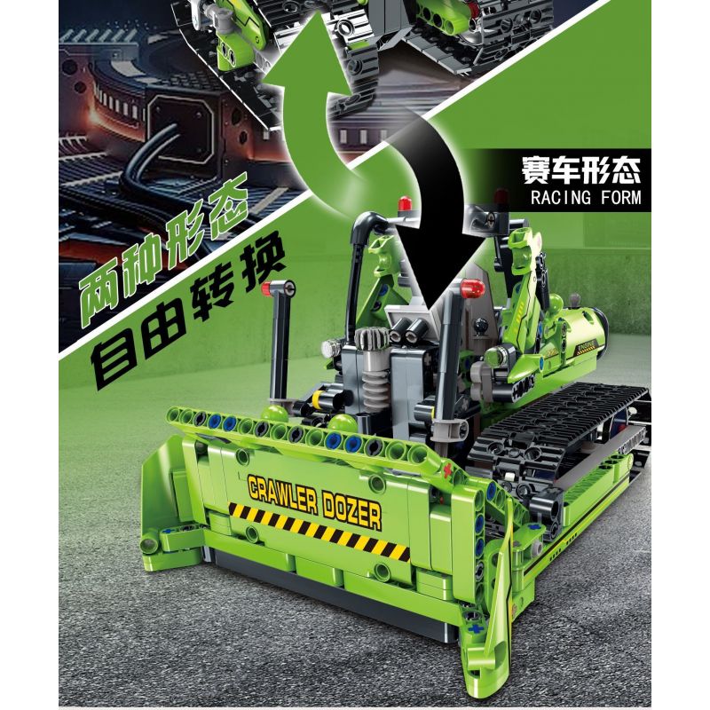 YONG LEXING 11035 non  LẬP TRÌNH ROBOT bộ đồ chơi xếp lắp ráp ghép mô hình  Kỹ Thuật Công Nghệ Cao Mô Hình Phương Tiện 763 khối