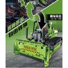 YONG LEXING 11035 non  LẬP TRÌNH ROBOT bộ đồ chơi xếp lắp ráp ghép mô hình  Kỹ Thuật Công Nghệ Cao Mô Hình Phương Tiện 763 khối