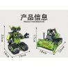 YONG LEXING 11035 non  LẬP TRÌNH ROBOT bộ đồ chơi xếp lắp ráp ghép mô hình  Kỹ Thuật Công Nghệ Cao Mô Hình Phương Tiện 763 khối