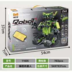 YONG LEXING 11035 non  LẬP TRÌNH ROBOT bộ đồ chơi xếp lắp ráp ghép mô hình  Kỹ Thuật Công Nghệ Cao Mô Hình Phương Tiện 763 khối