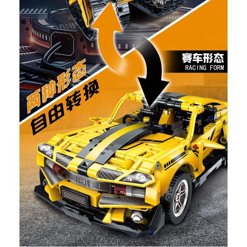 YONG LEXING 11034 non  LẬP TRÌNH ROBOT bộ đồ chơi xếp lắp ráp ghép mô hình  Kỹ Thuật Công Nghệ Cao Mô Hình Phương Tiện 895 khối