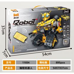 YONG LEXING 11034 non  LẬP TRÌNH ROBOT bộ đồ chơi xếp lắp ráp ghép mô hình  Kỹ Thuật Công Nghệ Cao Mô Hình Phương Tiện 895 khối