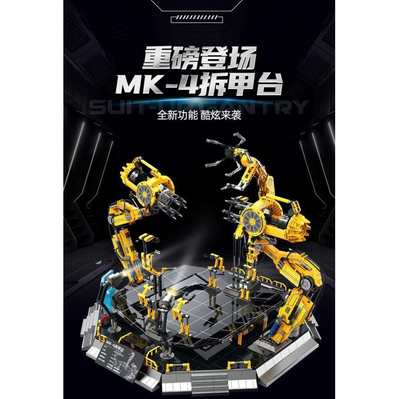 991-1 non  BỆ THÁO DỠ GIÁP MK-4 bộ đồ chơi xếp lắp ráp ghép mô hình Marvel Super Heroes HULKBUSERS Siêu Anh Hùng Marvel 3328 khối 991-1 non  BỆ THÁO DỠ GIÁP MK-4 bộ đồ chơi xếp lắp ráp ghép mô hình Marvel Super Heroes HULKBUSERS Siêu Anh Hùng Marvel 3328 khối