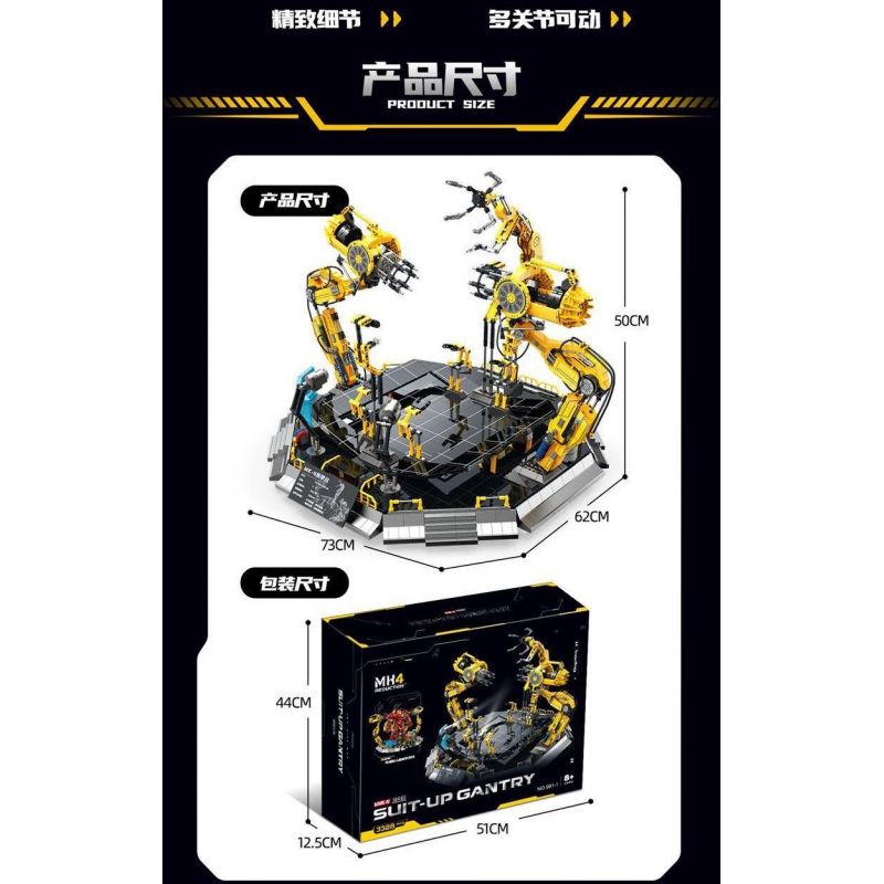 991-1 non  BỆ THÁO DỠ GIÁP MK-4 bộ đồ chơi xếp lắp ráp ghép mô hình Marvel Super Heroes HULKBUSERS Siêu Anh Hùng Marvel 3328 khối 991-1 non  BỆ THÁO DỠ GIÁP MK-4 bộ đồ chơi xếp lắp ráp ghép mô hình Marvel Super Heroes HULKBUSERS Siêu Anh Hùng Marvel 3328 khối