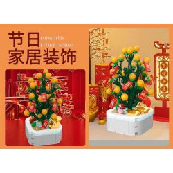 ZUANMA 103E2 non  XU HƯỚNG QUỐC GIA ĐANG NẮM QUYỀN MAY MẮN VÀ THỊNH VƯỢNG bộ đồ chơi xếp lắp ráp ghép mô hình Chinese Traditional Festivals Lễ Hội Cổ Truyền 222 khối