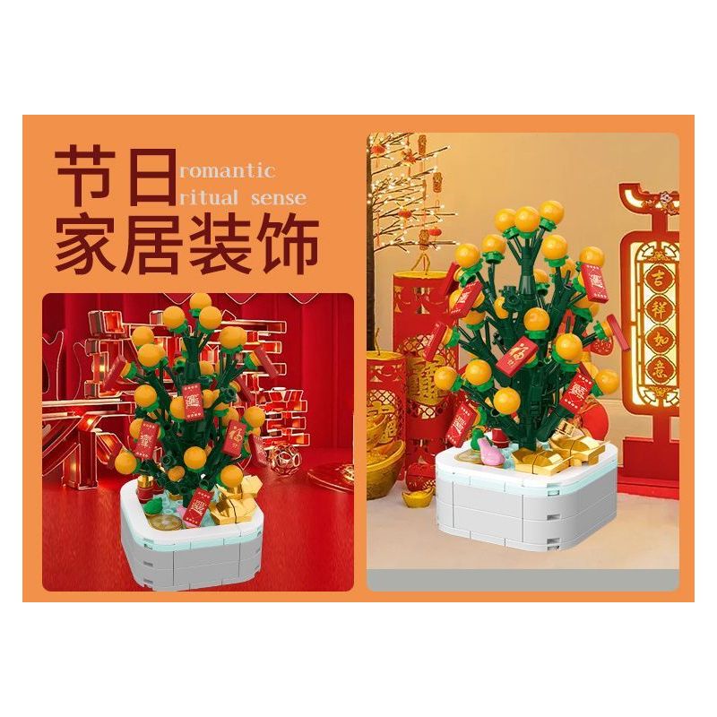 ZUANMA 103E2 non  XU HƯỚNG QUỐC GIA ĐANG NẮM QUYỀN MAY MẮN VÀ THỊNH VƯỢNG bộ đồ chơi xếp lắp ráp ghép mô hình Chinese Traditional Festivals Lễ Hội Cổ Truyền 222 khối