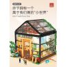 Kazi KY10011 10011 non  CĂN PHÒNG HOA ẤM ÁP bộ đồ chơi xếp lắp ráp ghép mô hình Girl FLOWER SHOP Con Gái 2079 khối