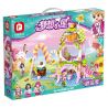 FORANGE FC3506 3506 non  NGÔI NHÀ MƠ ƯỚC TRÁNG MIỆNG bộ đồ chơi xếp lắp ráp ghép mô hình Girl DREAM HOUSE Con Gái 425 khối
